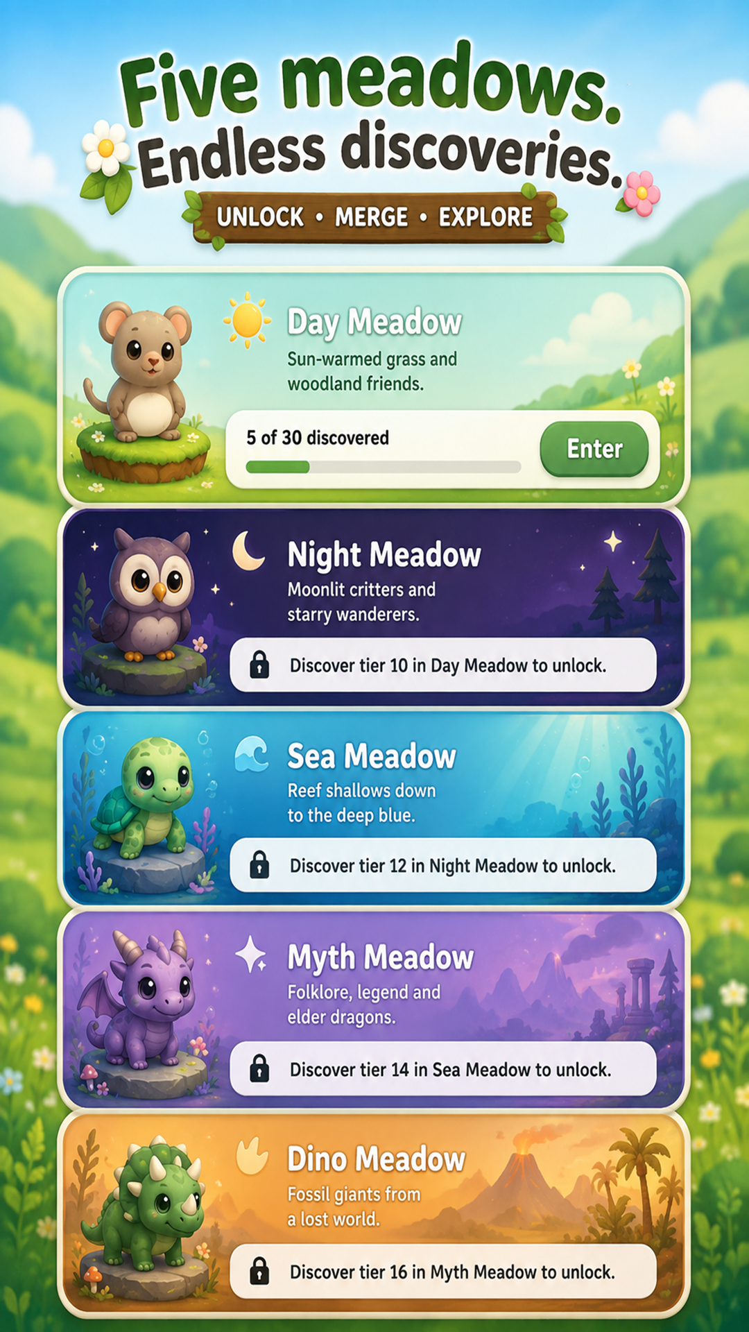 Mergelings screenshot 2