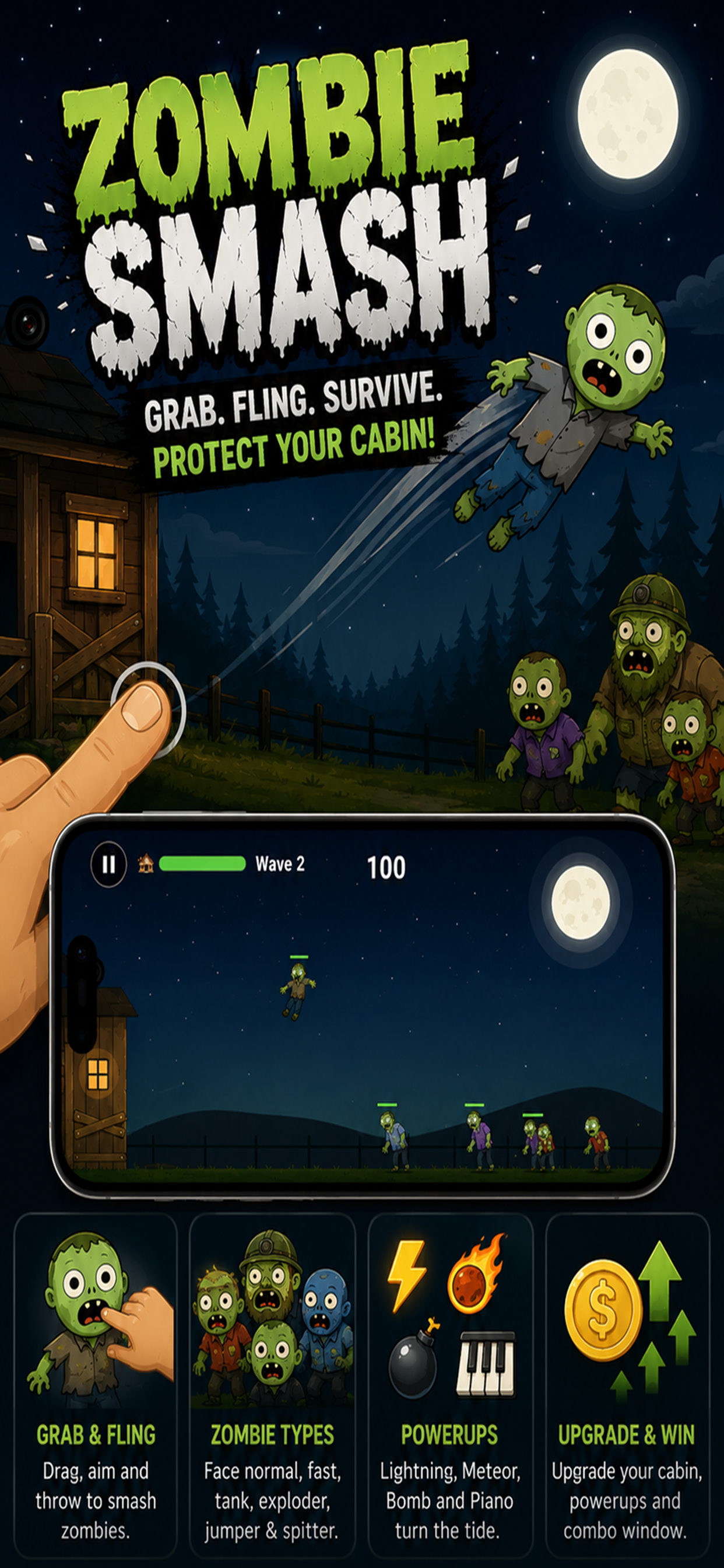 Zombie Smash screenshot 1